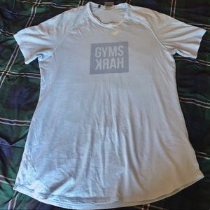 Gymshark Laundered T | Size L | light blue